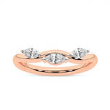 10kt Rose Gold Aria Wedding Band (3/8 Ct. Tw.) front image