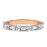 18ct Rose Gold Evoke Wedding Band (1 1/4 Ct. Tw.) front image