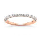 18kt Rose Gold Ana Wedding Band (3/8 Ct. Tw.) front image