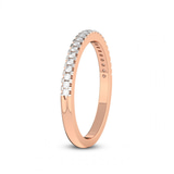 10kt Rose Gold Gala Wedding Band (1/4 Ct. Tw.) left