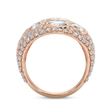 9ct Rose Gold The Mirror Room Cocktail Ring (2 Ct. Tw.) left
