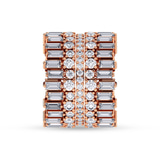 18kt Rose Gold The Eclipse Cocktail Ring (6 Ct. Tw.) left