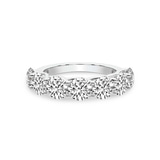 10kt White Gold Leandra Round Lab Diamond Anniversary Band (1 Ct. Tw.) front image