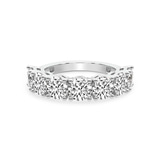 14kt White Gold Adela Round Lab Diamond Anniversary Band (4 Ct. Tw.) front image
