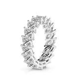Platinum Milani Marquise Lab Diamond Eternity Ring (2 Ct. Tw.) left