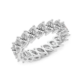 Platinum Milani Marquise Lab Diamond Eternity Ring (2 Ct. Tw.) right
