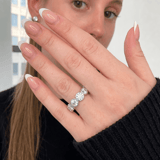 Platinum Dream Round Bezel Lab Diamond Eternity Ring (1 Ct. Tw.) common bracket1