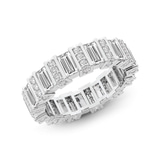 Platinum Jordan Baguette Lab Diamond Eternity Ring (6 Ct. Tw.) right
