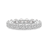 Platinum Neveah Round Lab Diamond Eternity Ring (4 Ct. Tw.) front image