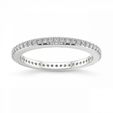9ct White Gold Nora Wedding Band (3/8 Ct. Tw.) front image