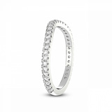 14ct White Gold Zea Wedding Band (1/3 Ct. Tw.) left