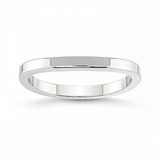 Platinum Josi Wedding Band front image