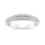 9ct White Gold Vera Wedding Band (1/3 Ct. Tw.) front image