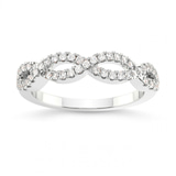 14kt White Gold Laine Wedding Band (1/4 Ct. Tw.) front image