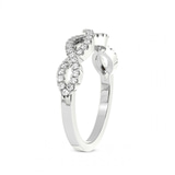 14kt White Gold Laine Wedding Band (1/4 Ct. Tw.) left