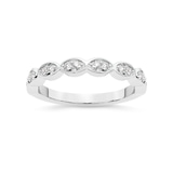 9ct White Gold Rina Wedding Band (1/5 Ct. Tw.) front image