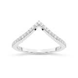 14ct White Gold Edda Wedding Band (1/3 Ct. Tw.) front image