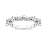 14kt White Gold lise Wedding Band (1/2 Ct. Tw.) front image