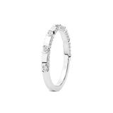 18kt White Gold Solne Wedding Band (3/8 Ct. Tw.) left