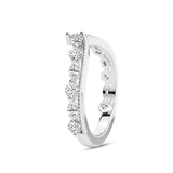 Platinum Ruth Wedding Band (7/8 Ct. Tw.) left
