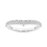 9ct White Gold Sofia Wedding Band (5/8 Ct. Tw.) front image