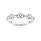 14kt White Gold Floriane Wedding Band (1/4 Ct. Tw.) front image