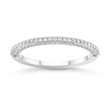 10kt White Gold Ana Wedding Band (3/8 Ct. Tw.) front image
