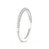 10kt White Gold Ana Wedding Band (3/8 Ct. Tw.) left