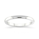 10kt White Gold Lia Classic Wedding Band front image