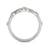 18kt White Gold Intertwined Cocktail Ring (3/4 Ct. Tw.) left