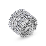 10kt White Gold The Eclipse Cocktail Ring (6 Ct. Tw.) front image