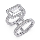 9ct White Gold The Diamond Trophy Cocktail Ring (1 3/4 Ct. Tw.) front image