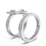 9ct White Gold The Diamond Trophy Cocktail Ring (1 3/4 Ct. Tw.) right