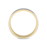 14ct Yellow Gold Passion Blend Men's Band right