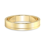10kt Yellow Gold Forever Men's Band front image