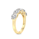 9ct Yellow Gold Valentina Round Lab Diamond Anniversary Band (1 Ct. Tw.) standing product image one