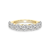 14kt Yellow Gold Leandra Round Lab Diamond Anniversary Band (1 Ct. Tw.) front image