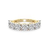 10kt Yellow Gold Adela Round Lab Diamond Anniversary Band (2 Ct. Tw.) front image