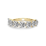 14kt Yellow Gold Patricia Heart Lab Diamond Anniversary Band (1 Ct. Tw.) front image
