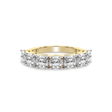 14kt Yellow Gold Belen Cushion Lab Diamond Anniversary Band (1 Ct. Tw.) front image