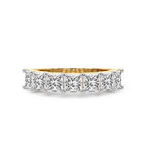14kt Yellow Gold Hera's Diadem Princess Lab Diamond Anniversary Band (1 Ct. Tw.) front image