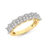 14kt Yellow Gold Hera's Diadem Princess Lab Diamond Anniversary Band (1 Ct. Tw.) right