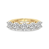 14kt Yellow Gold Elowyn Round Lab Diamond Anniversary Band (1/2 Ct. Tw.) front image
