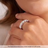 9ct Yellow Gold Elowyn Round Lab Diamond Anniversary Band (1/2 Ct. Tw.) model