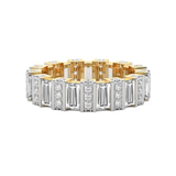 14kt Yellow Gold Jordan Baguette Lab Diamond Eternity Ring (6 Ct. Tw.) front image