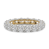 10kt Yellow Gold Reona Round Lab Diamond Eternity Ring (2 Ct. Tw.) front image