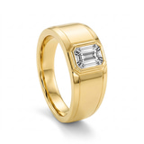 10kt Yellow Gold Rian Men's Ring (1 Ct. Tw.) right