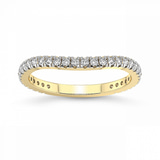 14ct Yellow Gold Zea Wedding Band (1/3 Ct. Tw.) front image