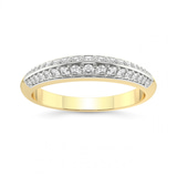 18ct Yellow Gold Vera Wedding Band (1/3 Ct. Tw.) front image