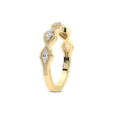 14kt Yellow Gold Floriane Wedding Band (1/4 Ct. Tw.) left